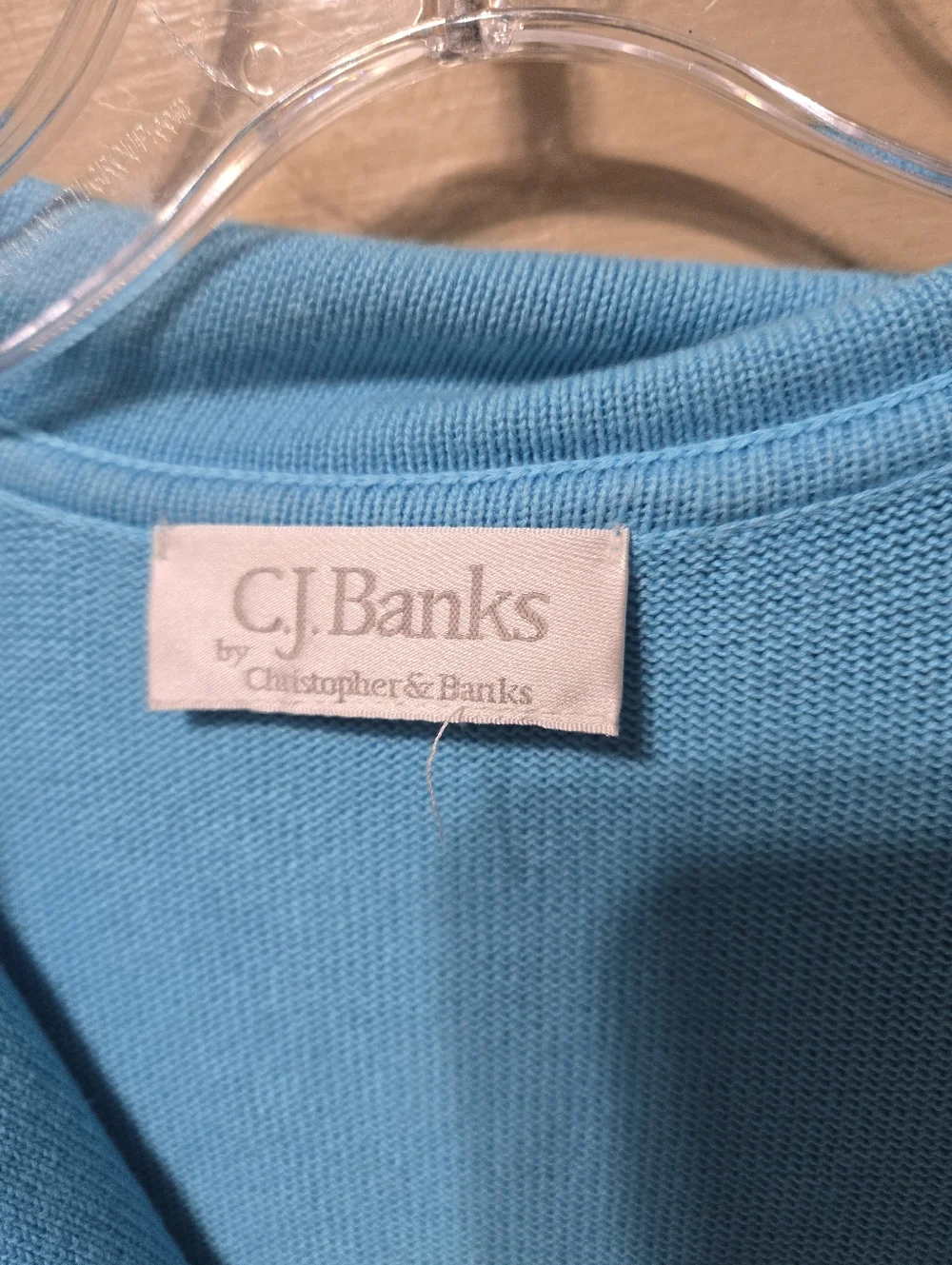 CJ Banks 100% Cotton Coastal Grandma Old Money Yacht Button Front Cardigan